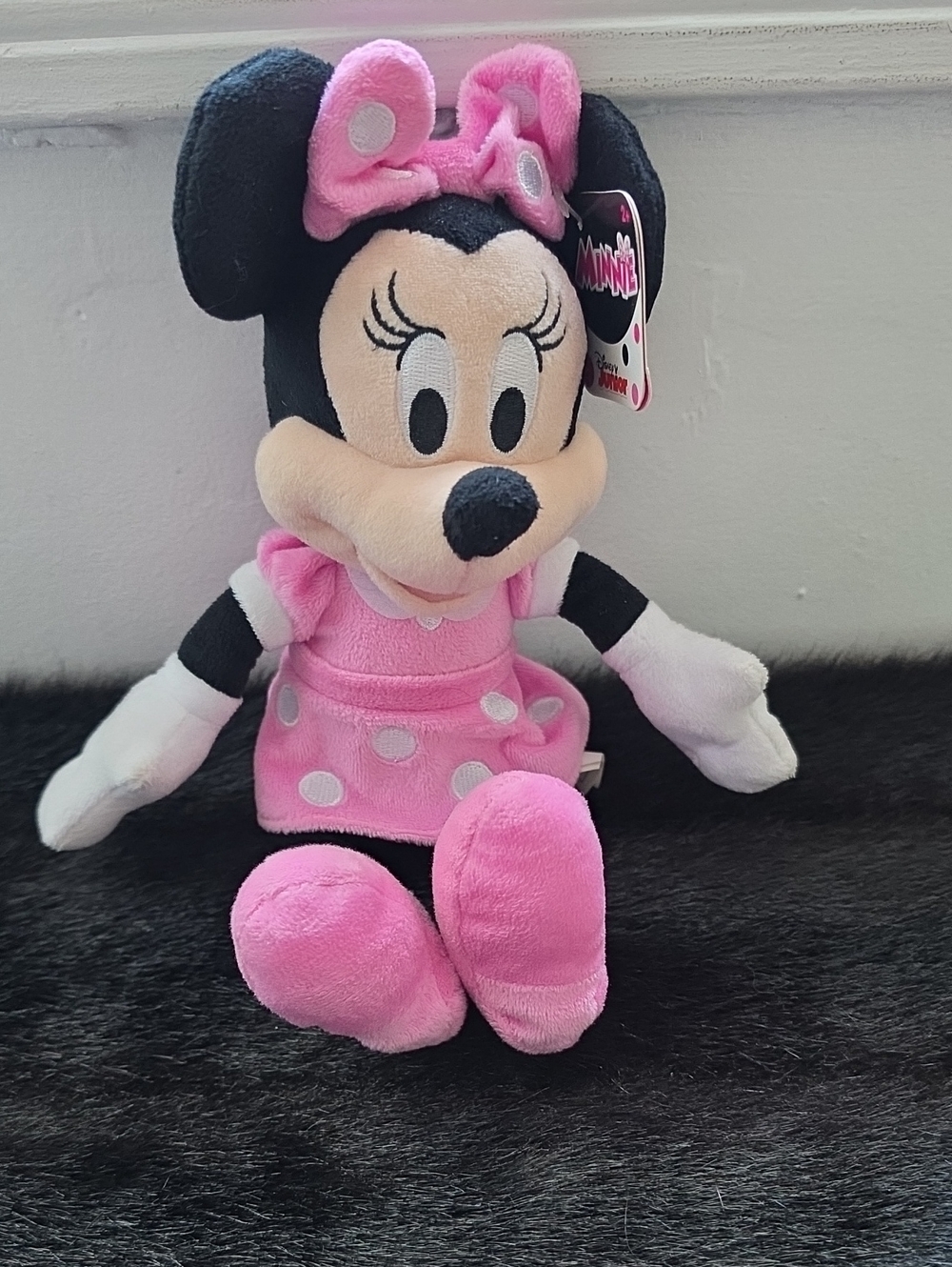 Disney Minnie Mouse Plush in Pink and Black